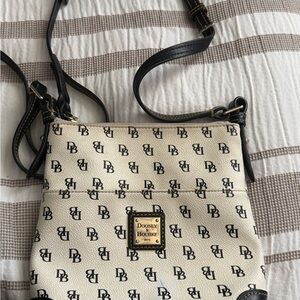 Dooney & Bourke Cream Crossbody Bag